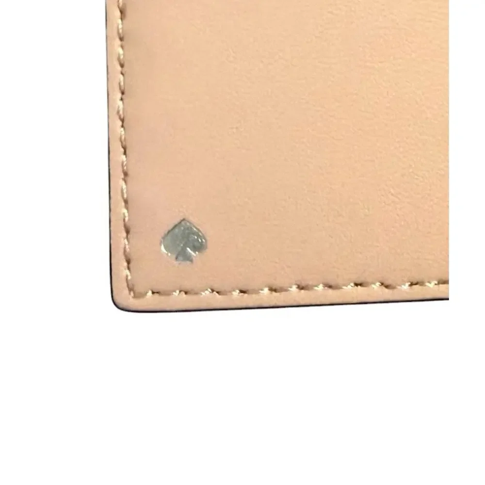 NEW KATE SPADE Frosty Penguin Wallet Passport Holder Case Leather NWOT 3900 /23